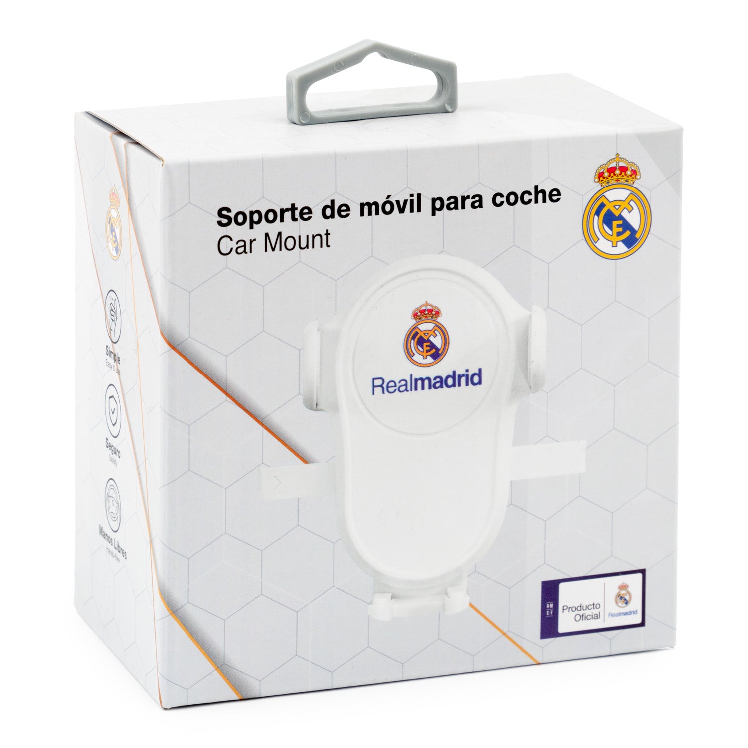 Soporte Móvil Coche Real Madrid