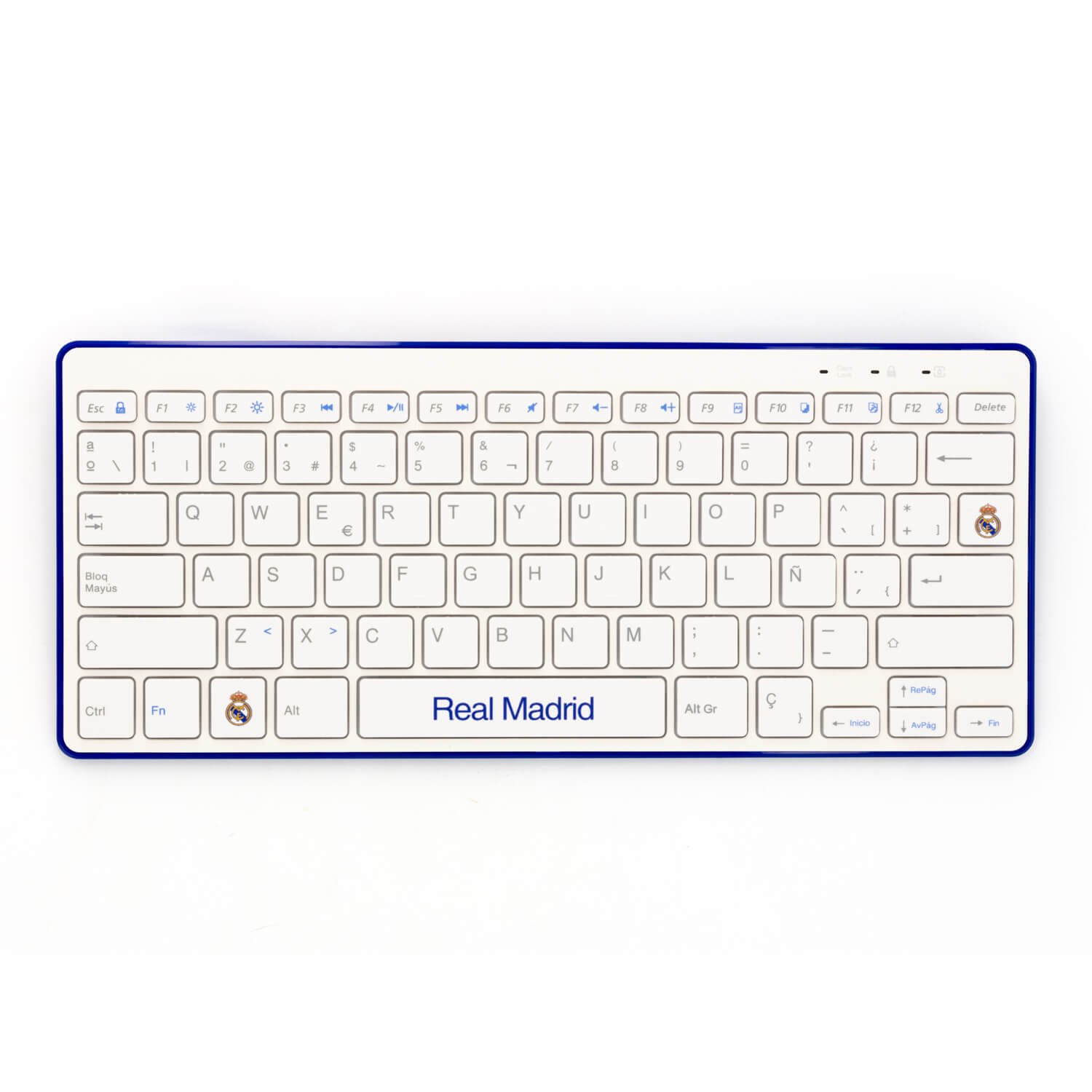Set Teclado Inalámbrico + Ratón Real Madrid