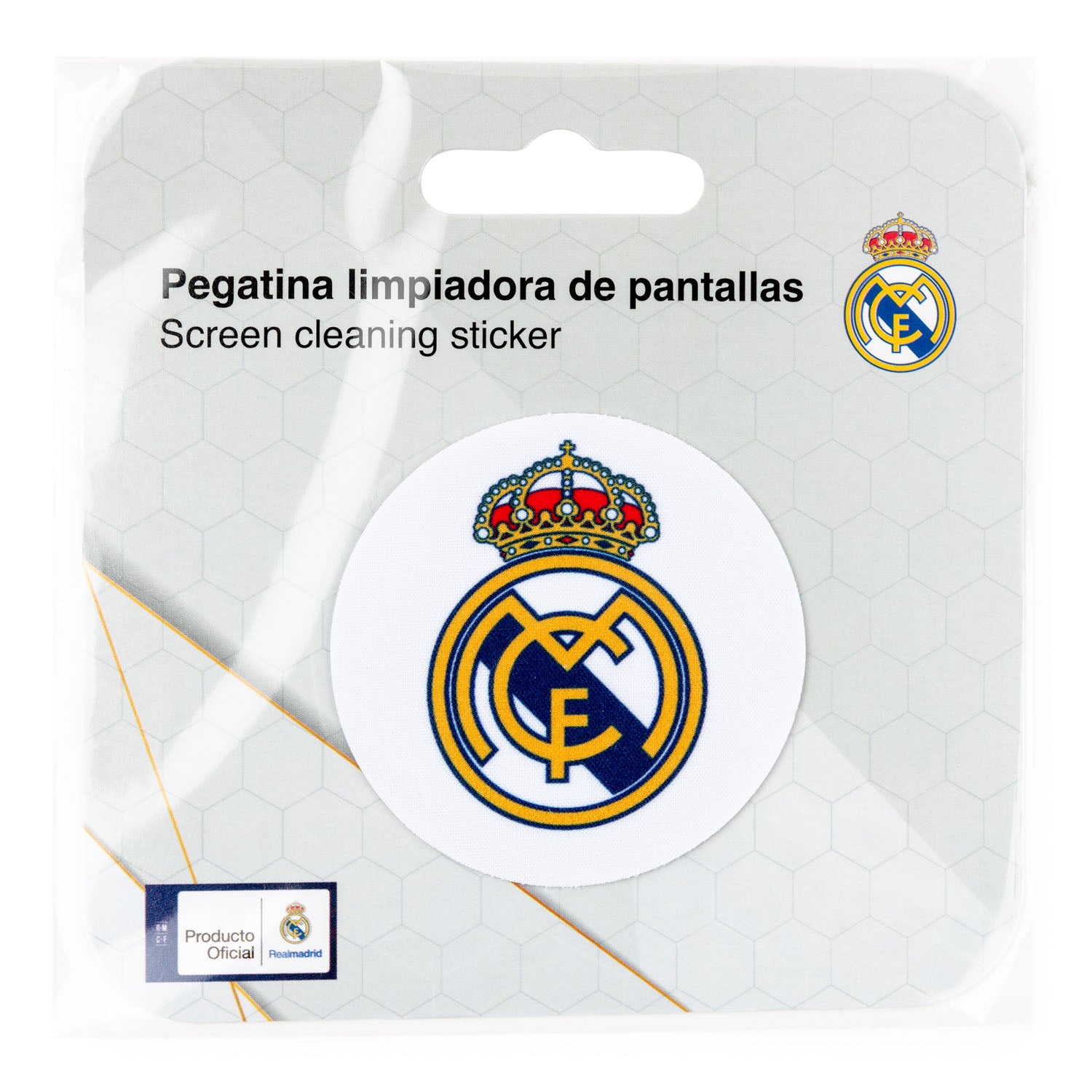Pegatina Limpia Pantalla Real Madrid