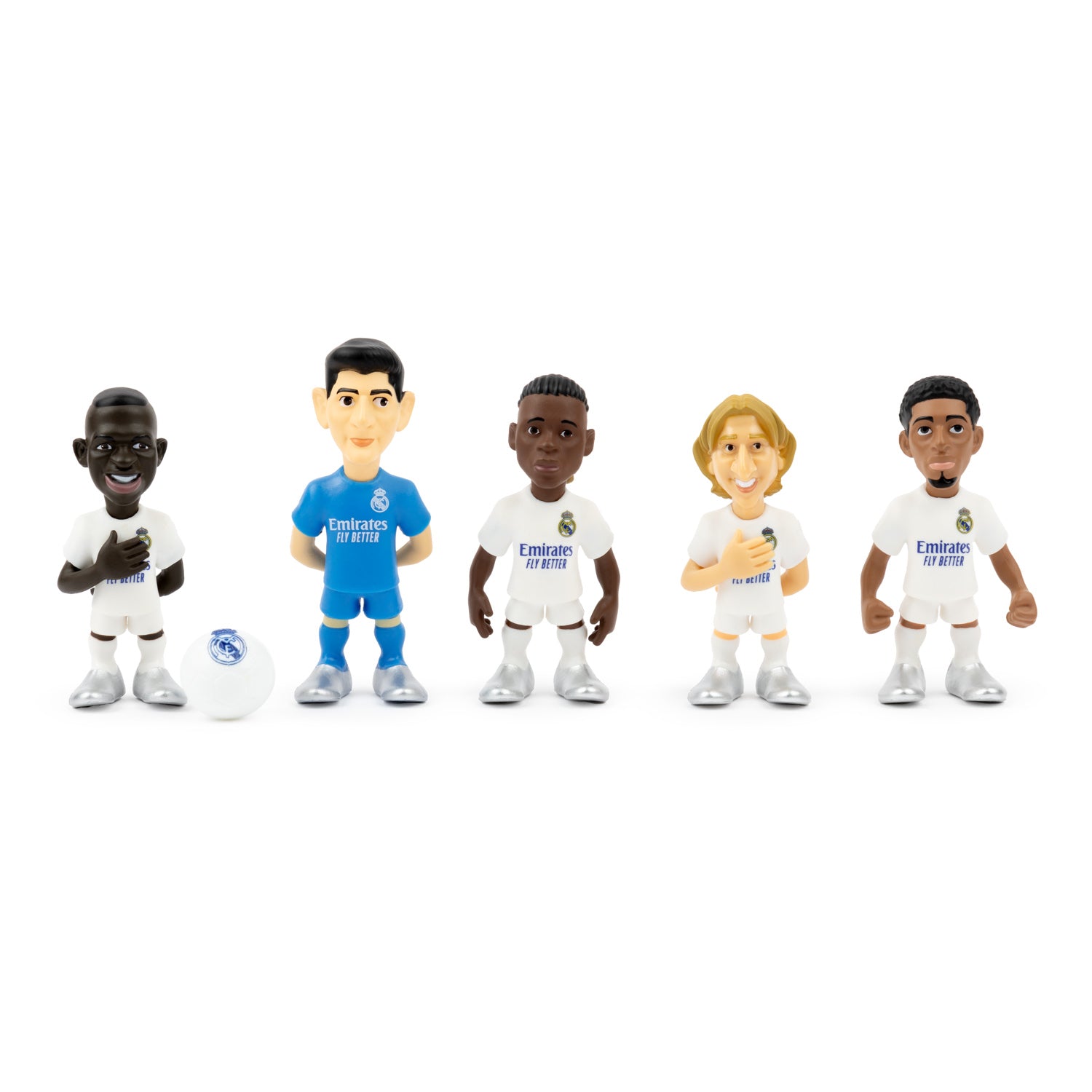 Caja 5 Jugadores Minix Real Madrid