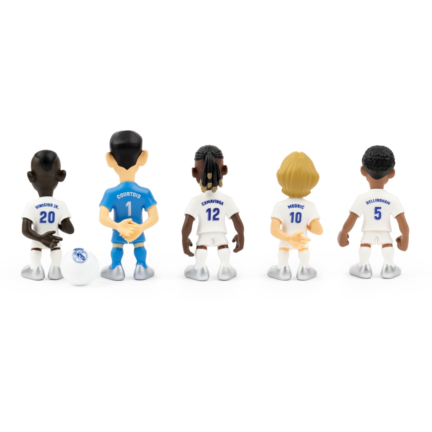 Caja 5 Jugadores Minix Real Madrid