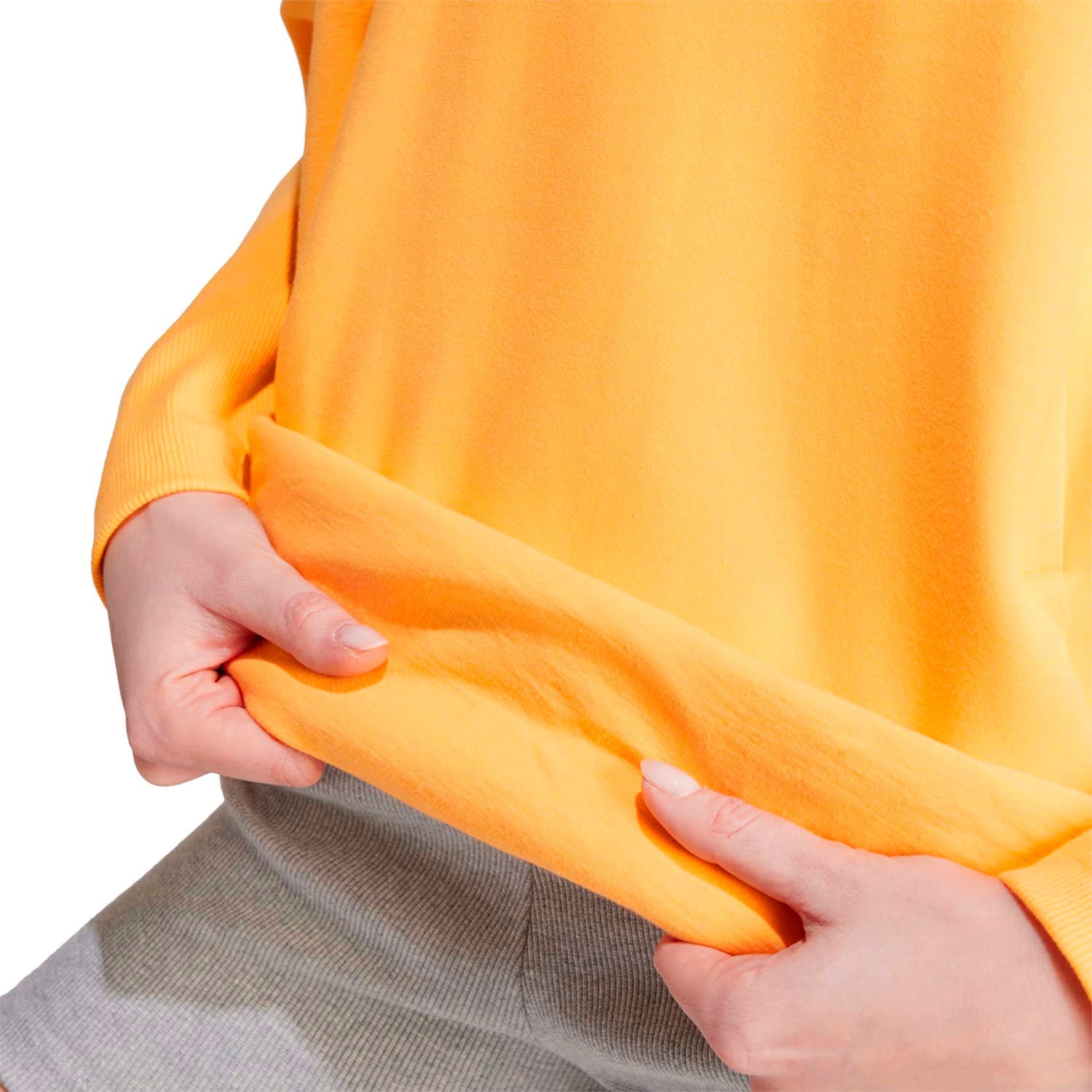 Sudadera Capucha Mujer adidas Real Urban Naranja