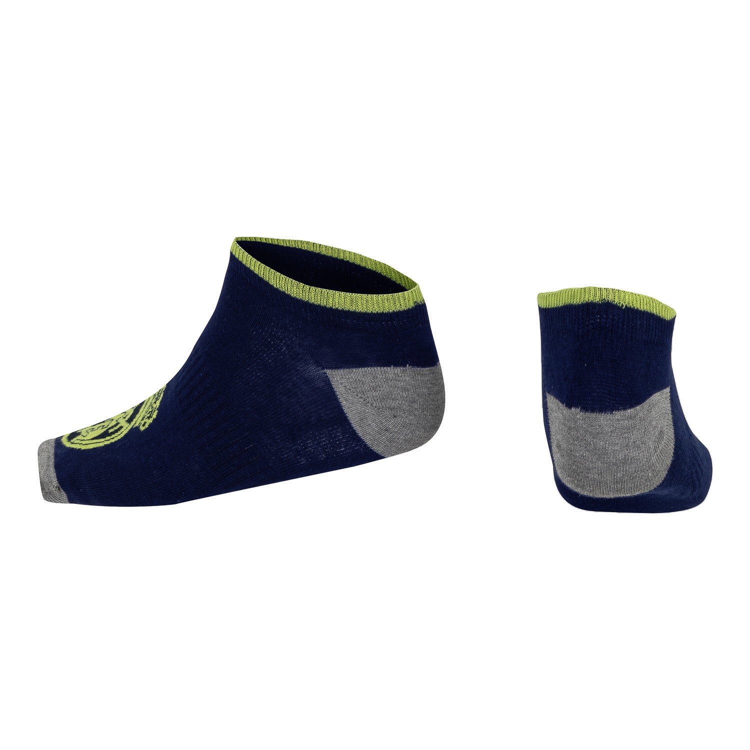 Pack 2 Calcetines Cortos Azul Marino/Negro