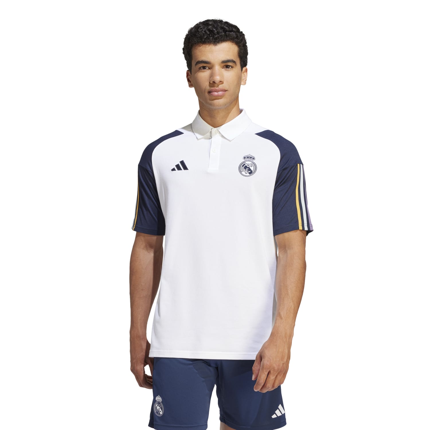 Polo adidas Hombre Entrenamiento 23/24 Blanco