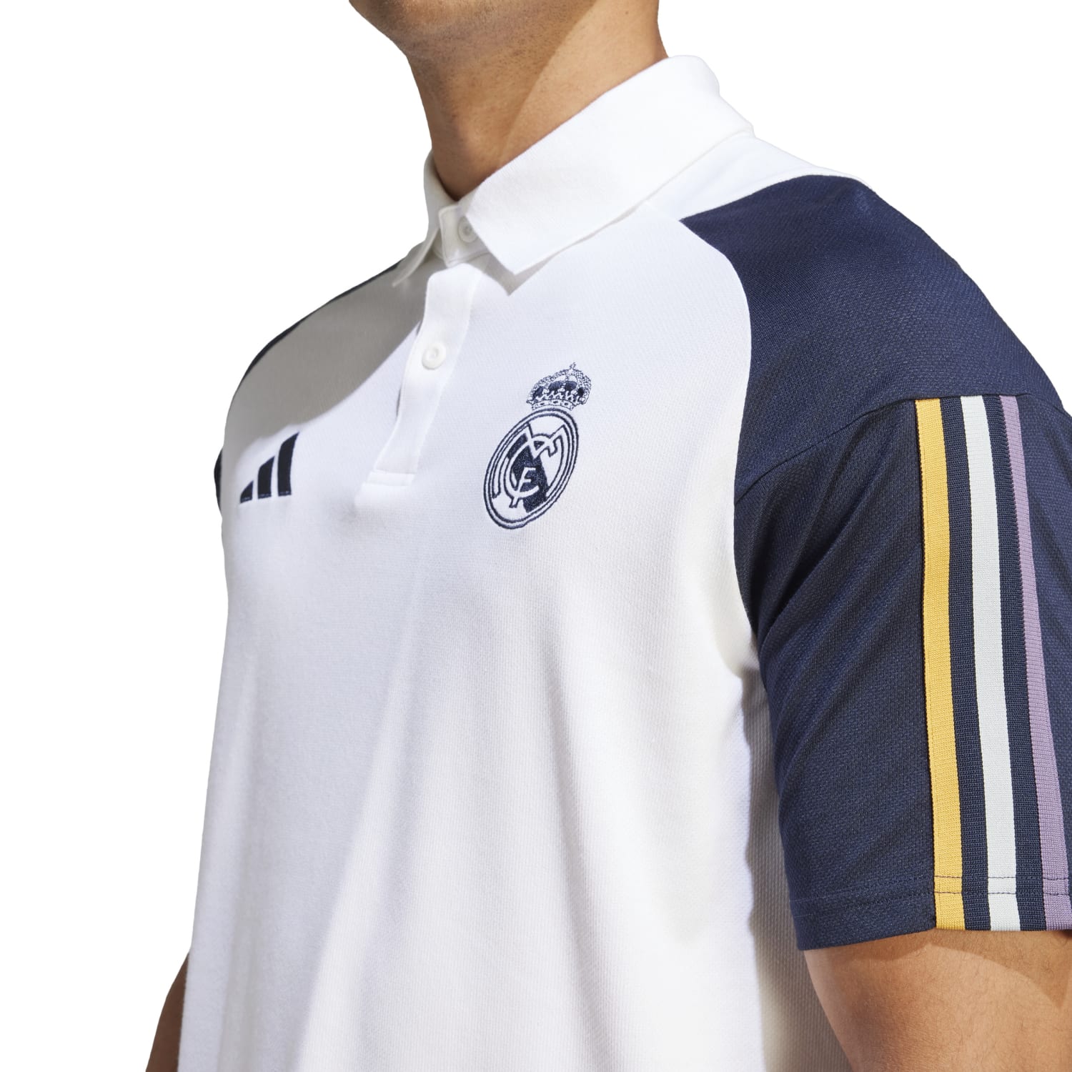 Polo adidas Hombre Entrenamiento 23/24 Blanco