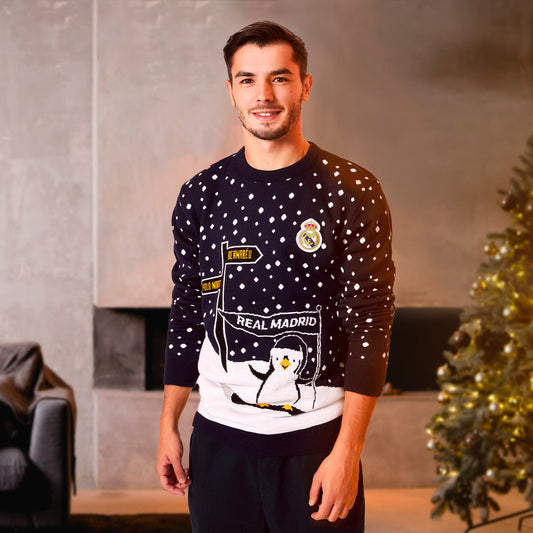 Jersey Navideño Pingüino Ski