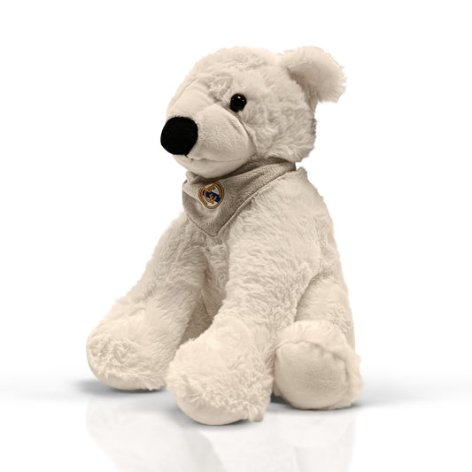 Peluche Oso Polar Real Madrid 30cm
