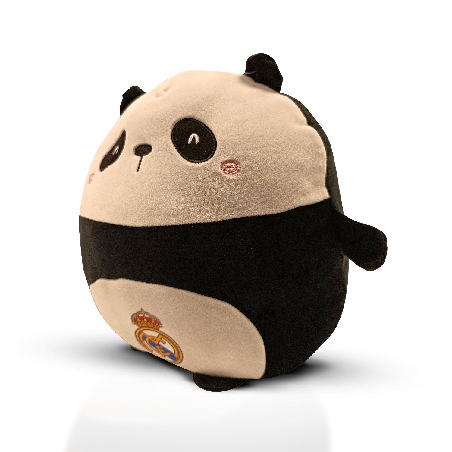 Peluche Panda Cojín Squeeze Real Madrid 30cm