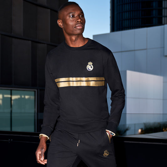 Sudadera Hombre Black & Gold