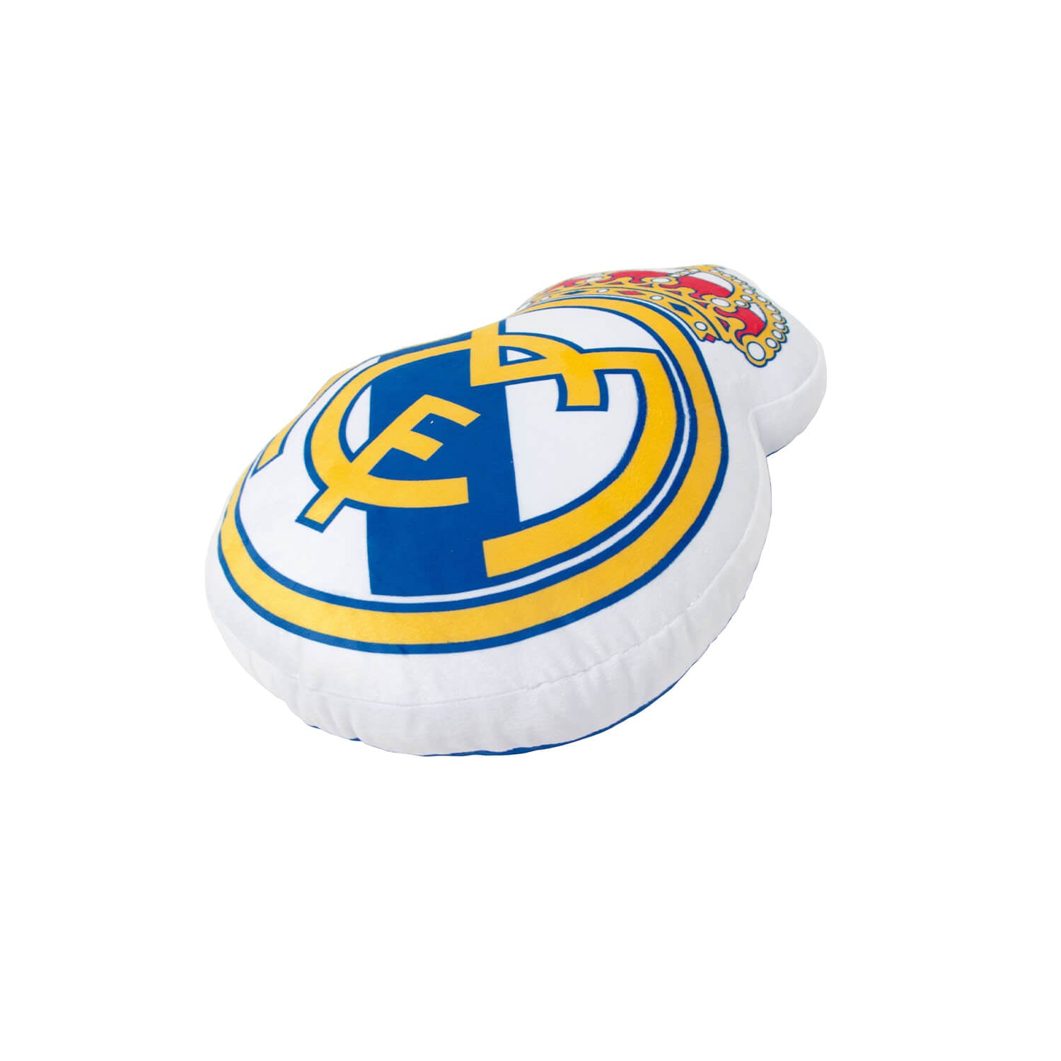 Cojín Escudo Blanco/Azul Real Madrid