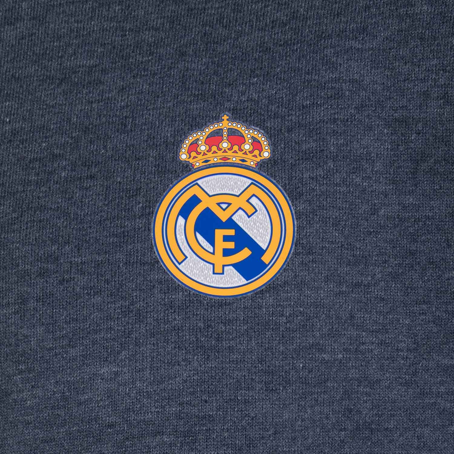 Sudadera Azul Hombre Escudo Color Essentials