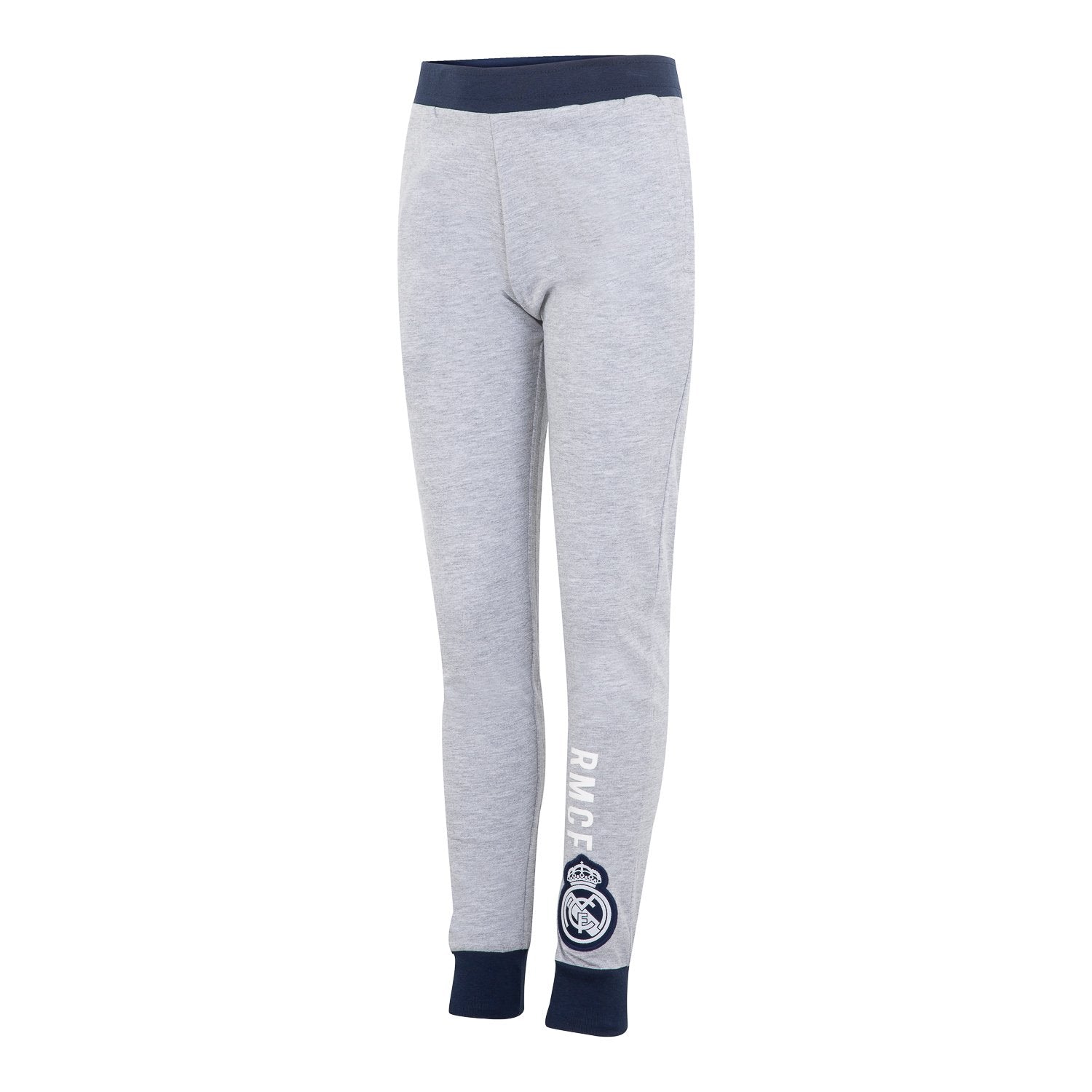 Pijama Pantalón Largo Niño Contraste Gris/Azul Marino