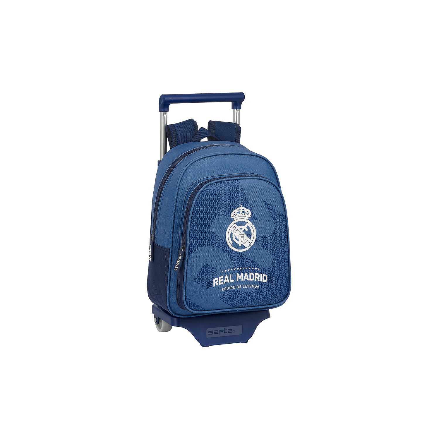 Mochila Carro Azul Infantil  Real Madrid