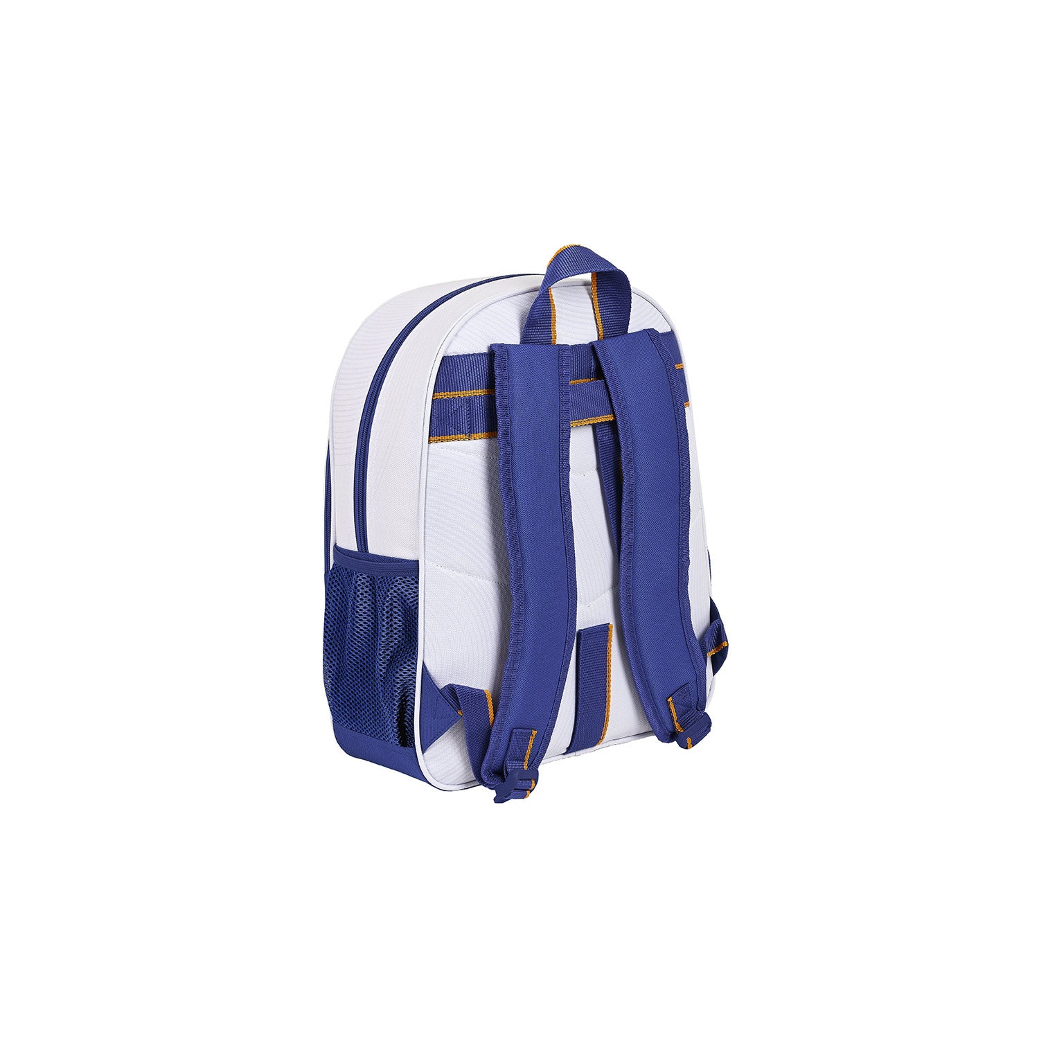 Mochila Niño Blanca/Naranja Real Madrid