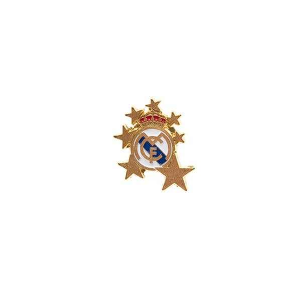 Pin Escudo de Estrellas Real Madrid