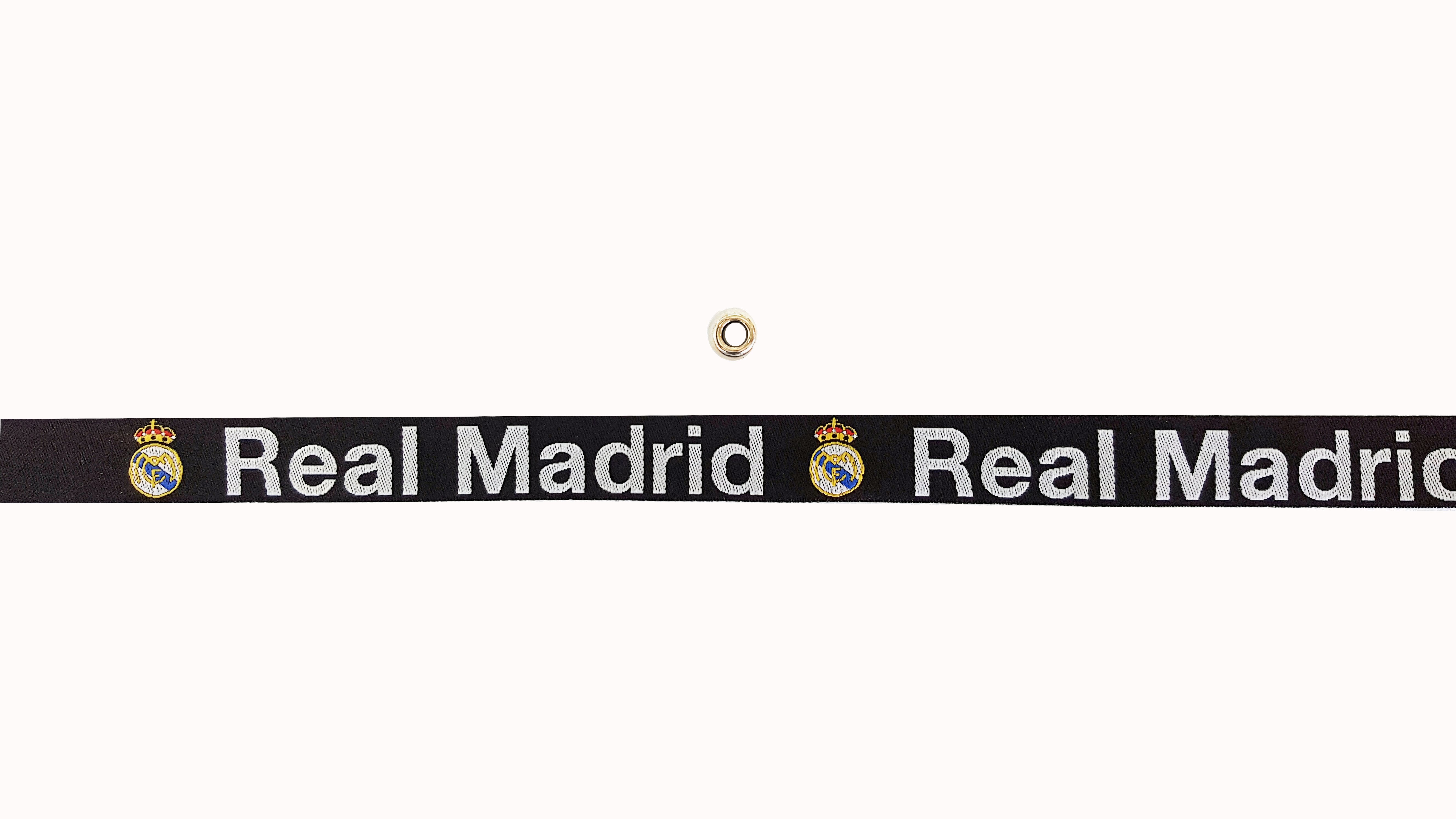 Pulsera Real Madrid Negro