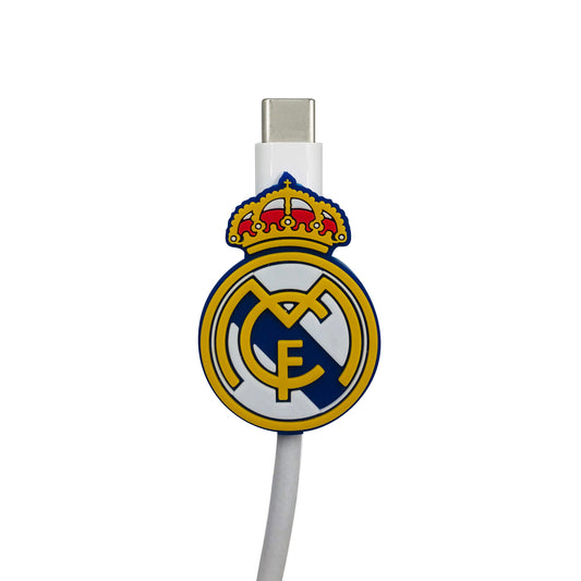 Protector Cables Escudo Real Madrid