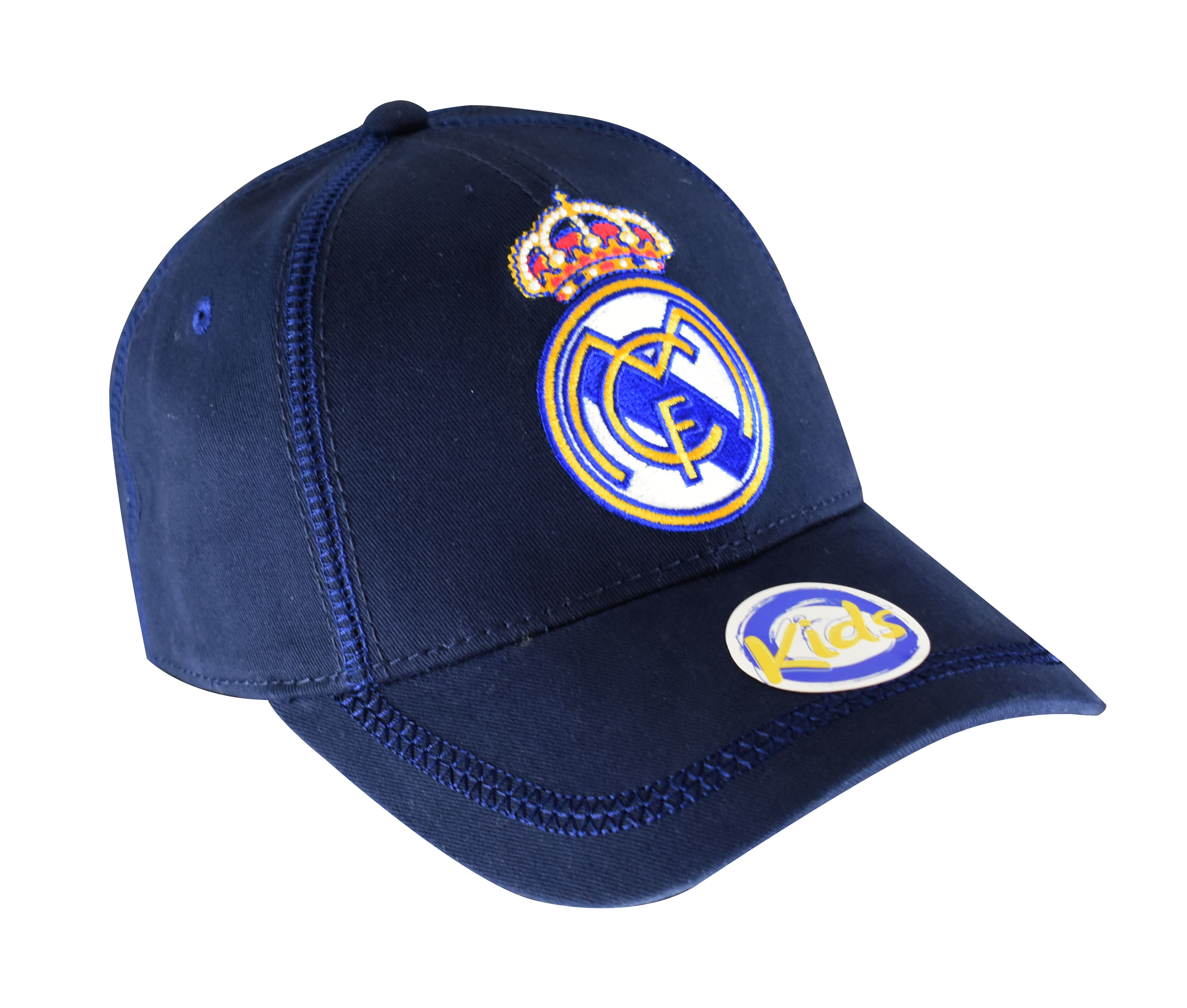 Real Madrid Gorra Escudo Azul Niño