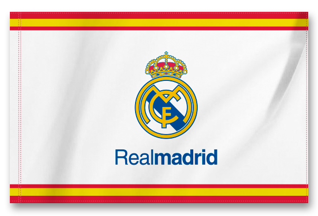 Bandera Grande Española Real Madrid
