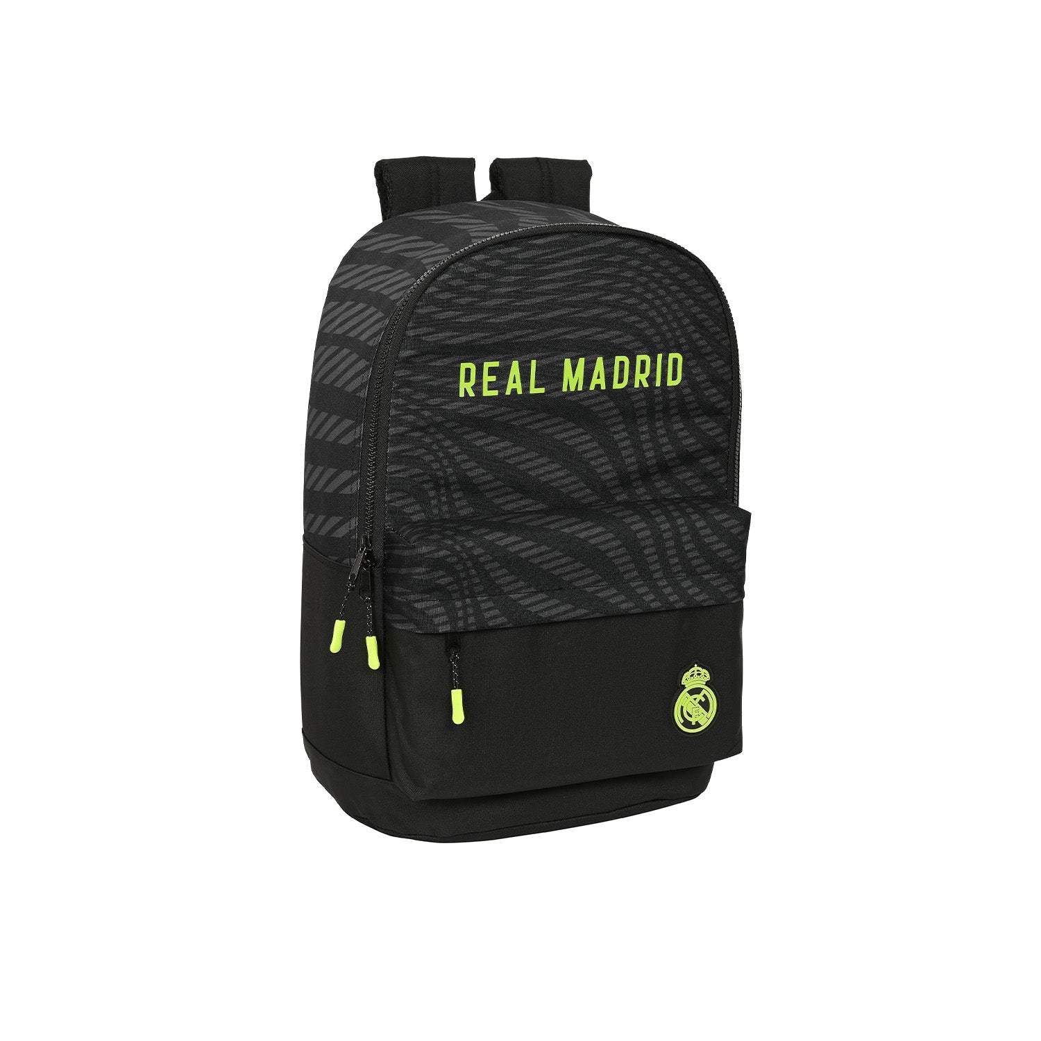 Mochila Adaptable Negra/Lima Bernabéu