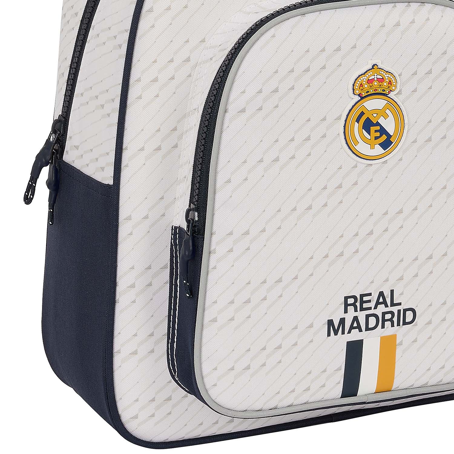 Mochila Infantil Blanca/Dorada