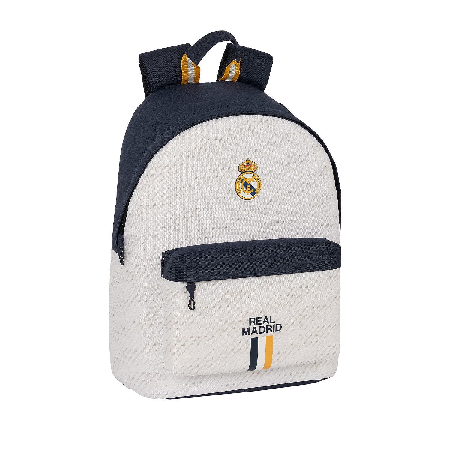Mochila Portátil Blanca/Dorada