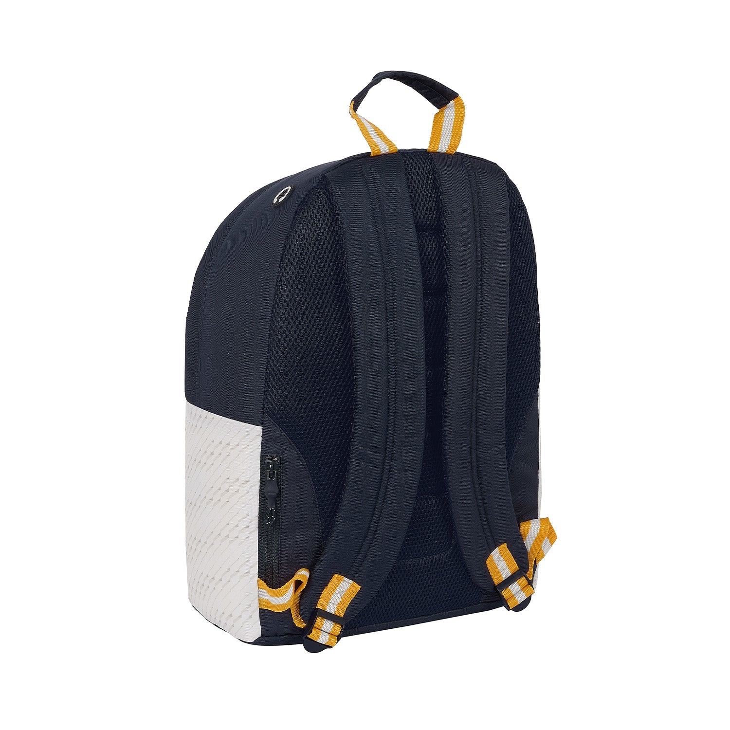 Mochila Portátil Blanca/Dorada