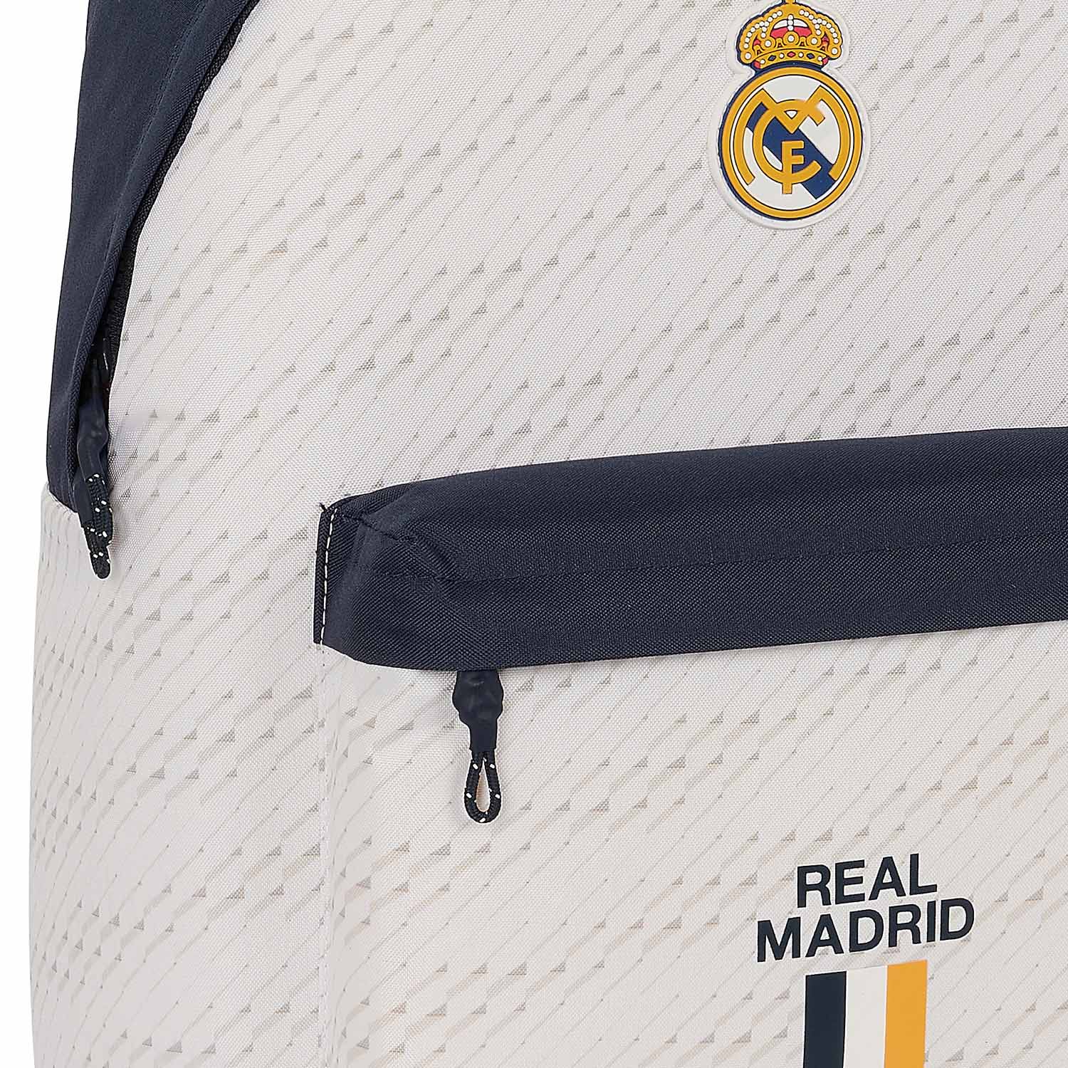 Mochila Portátil Blanca/Dorada