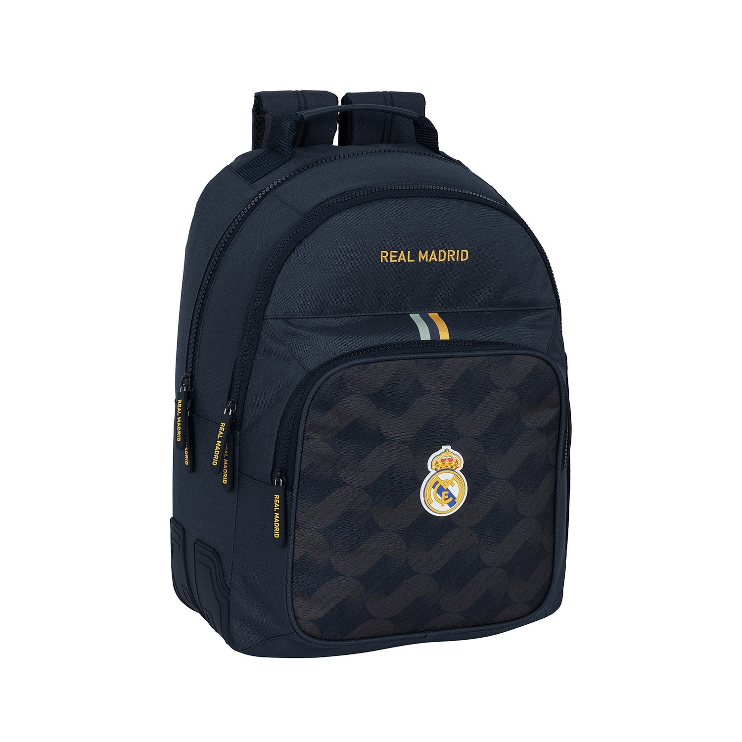 Mochila Doble Azul Marino/Dorada