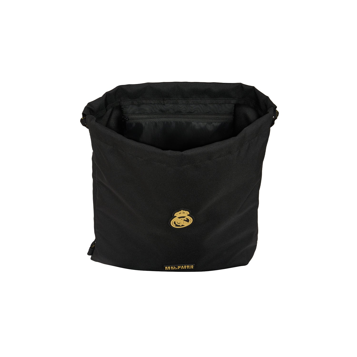 Mochila Cuerdas Negra/Mostaza Real Madrid