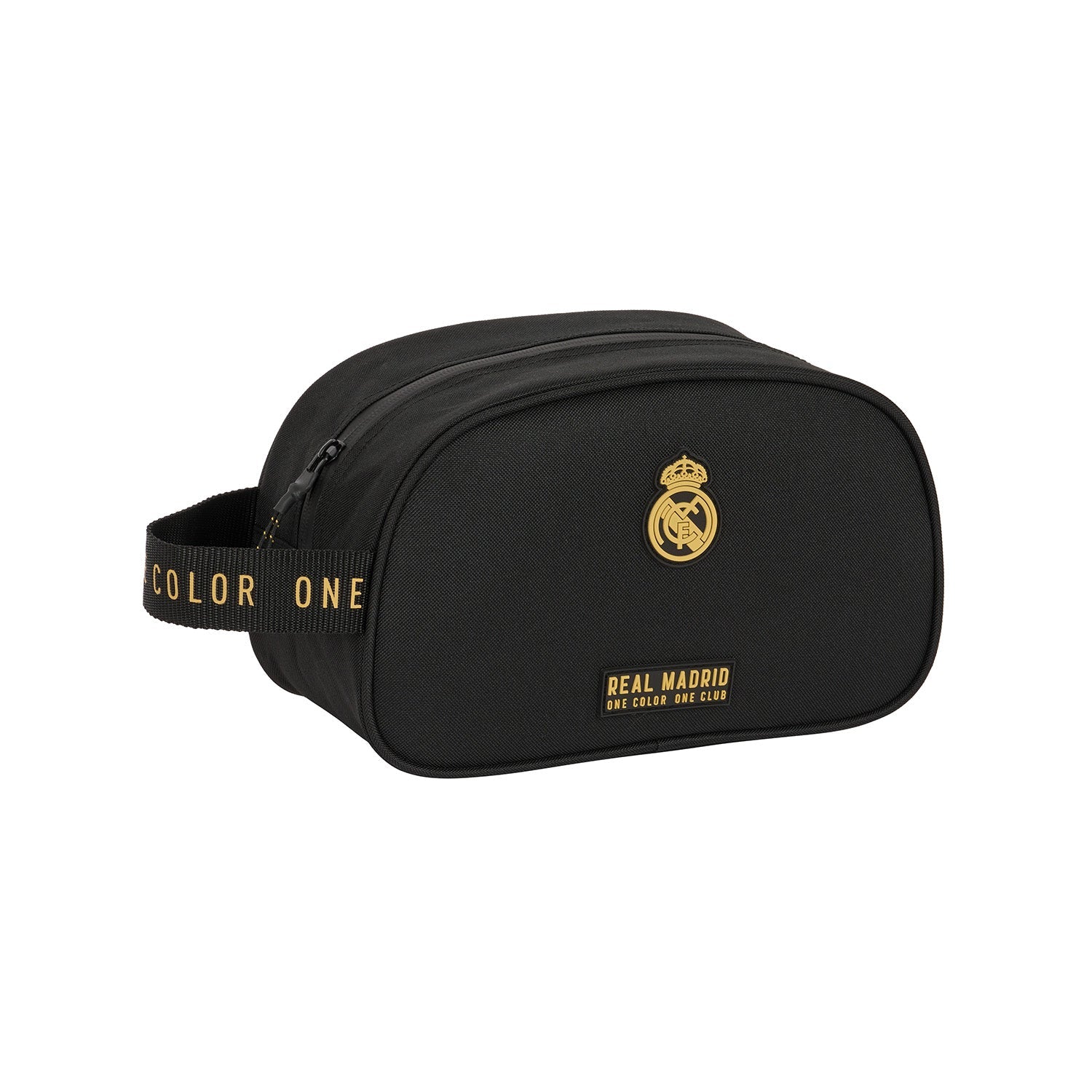 Neceser Negro/Mostaza Real Madrid
