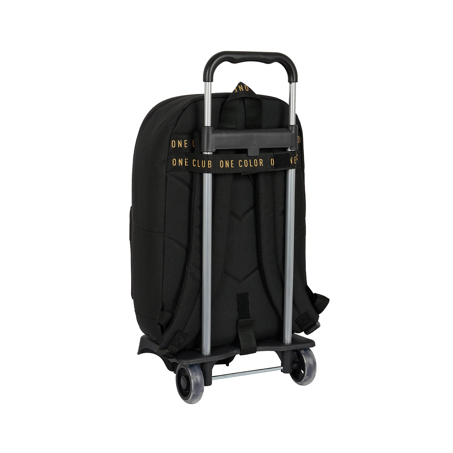 Mochila Carro Negra/Mostaza Real Madrid
