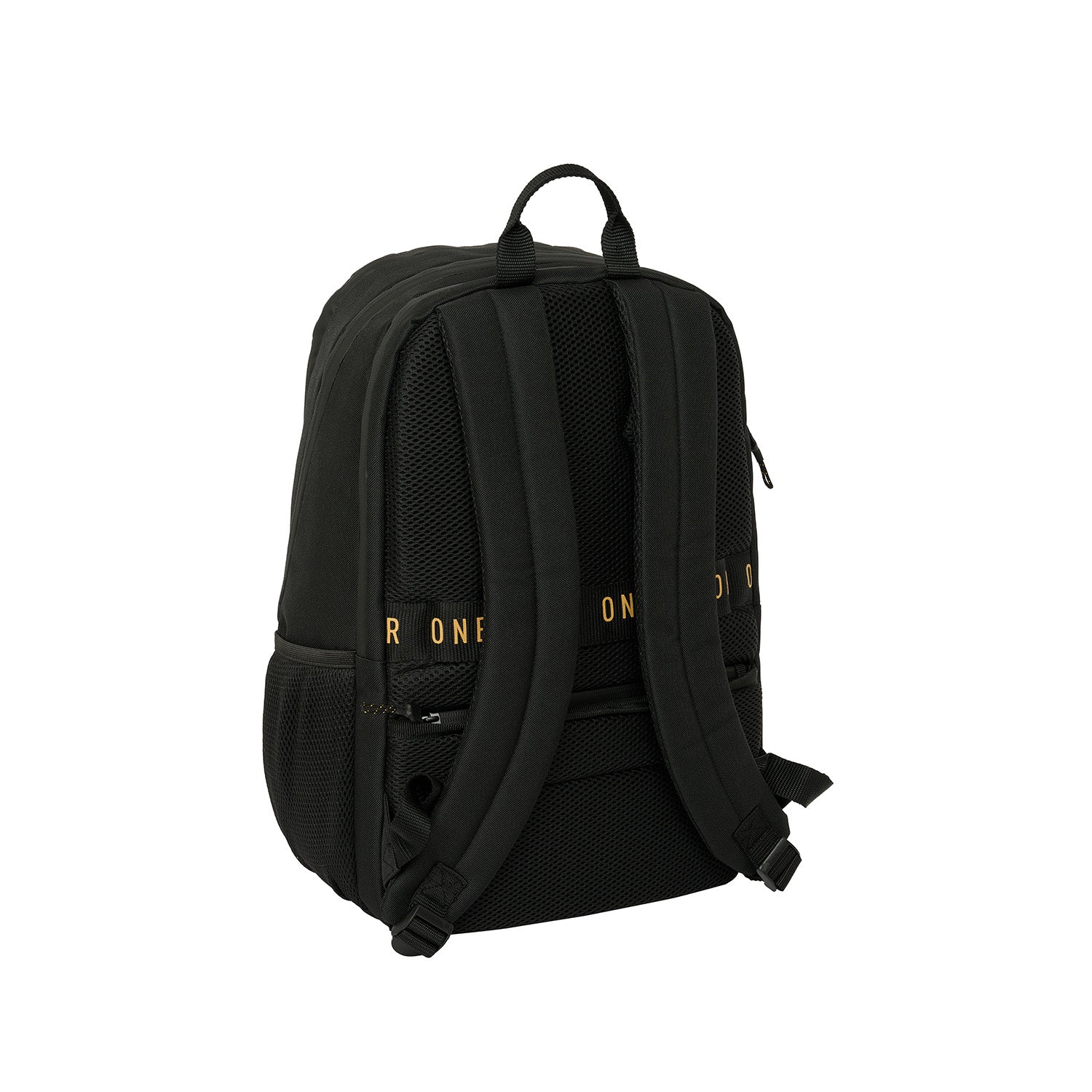 Mochila Pádel Negra/Mostaza Real Madrid