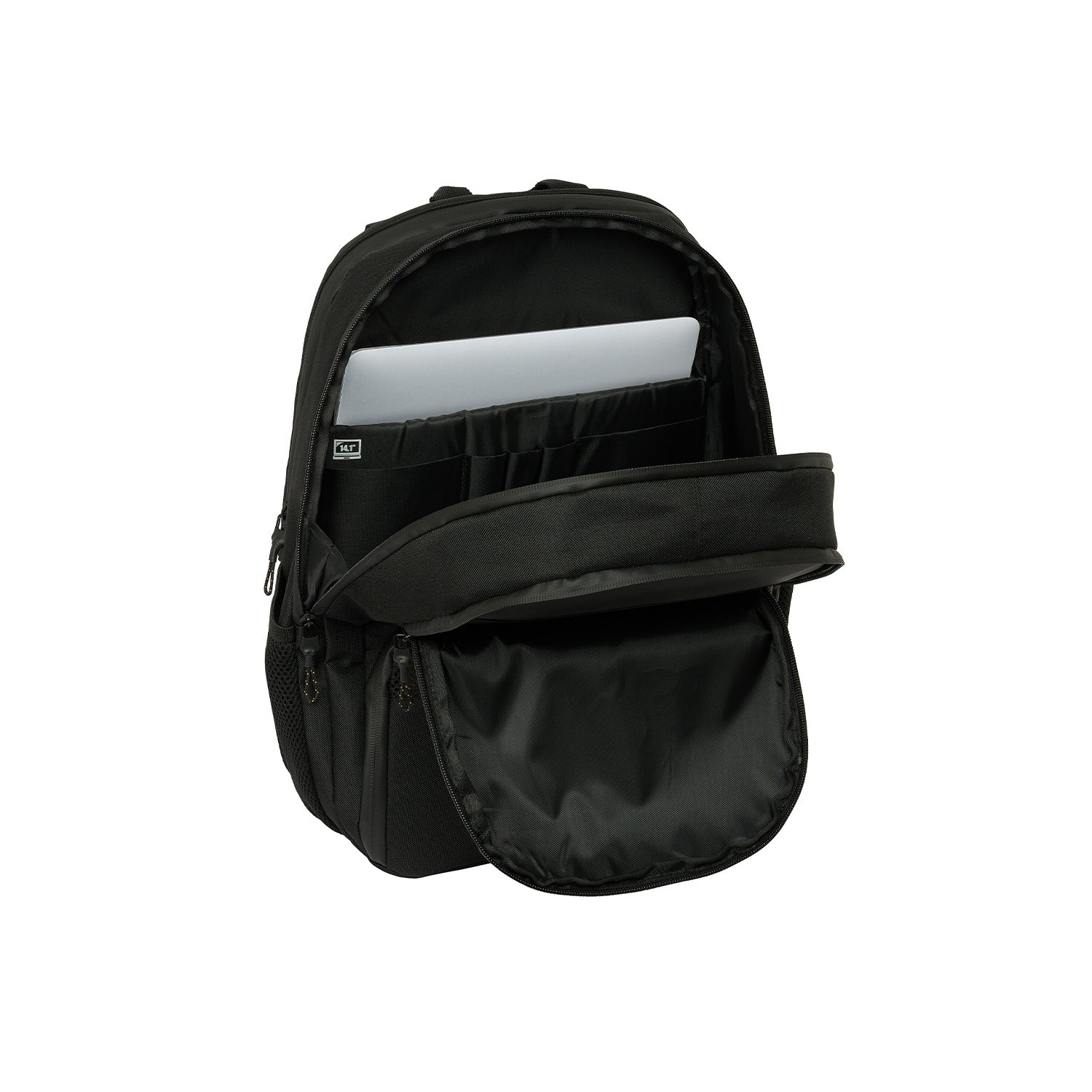 Mochila Pádel Negra/Mostaza Real Madrid