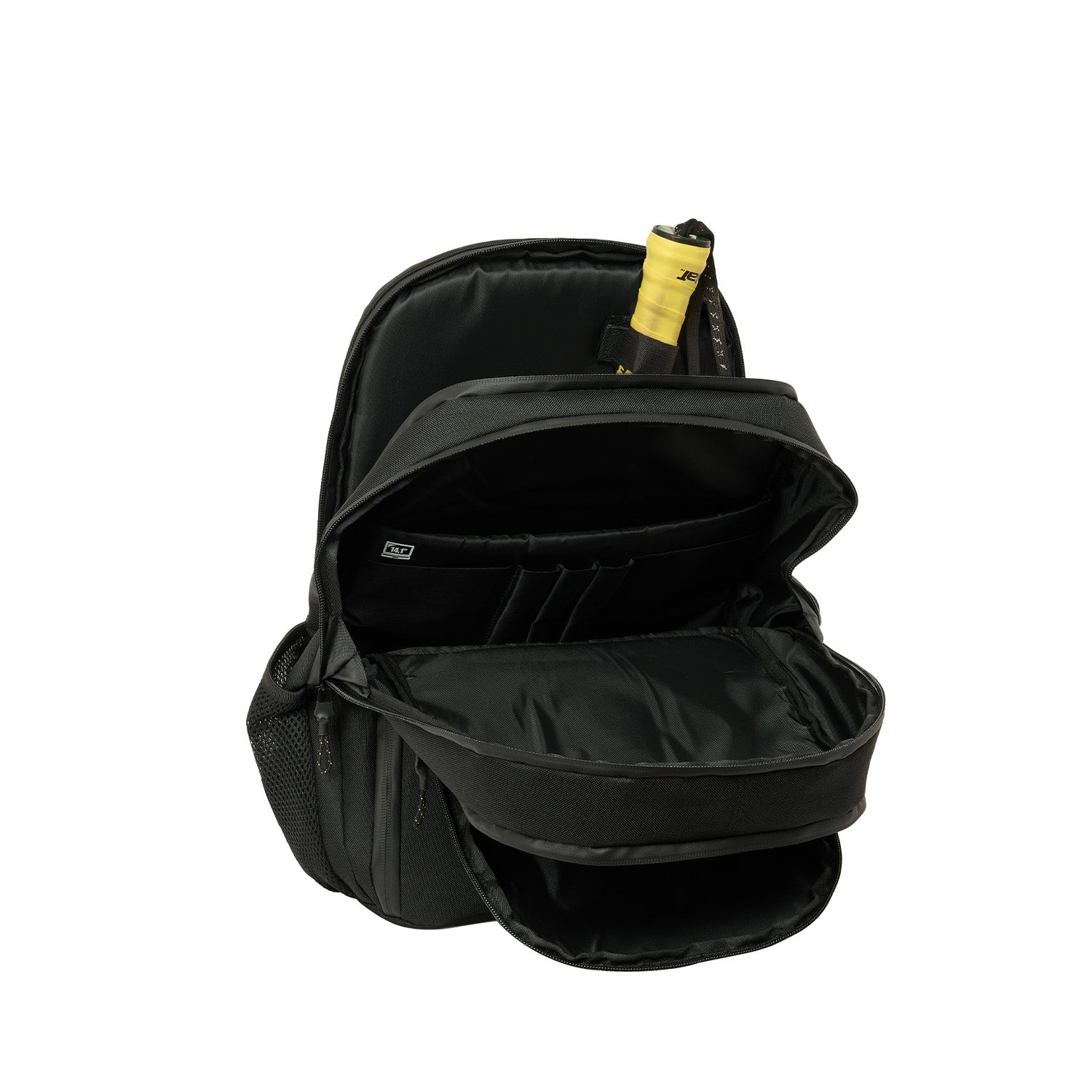 Mochila Pádel Negra/Mostaza Real Madrid