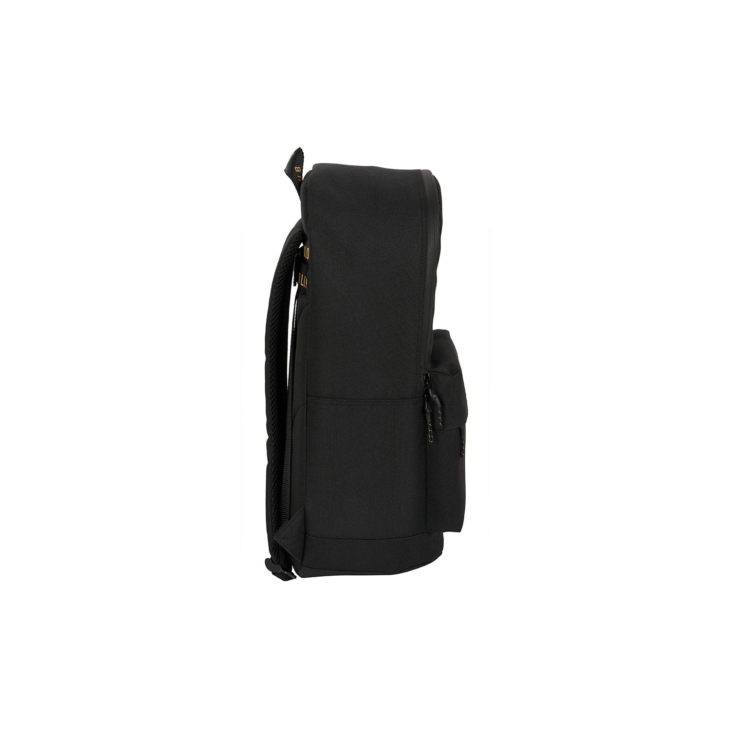 Mochila Adaptable Negra/Mostaza Real Madrid