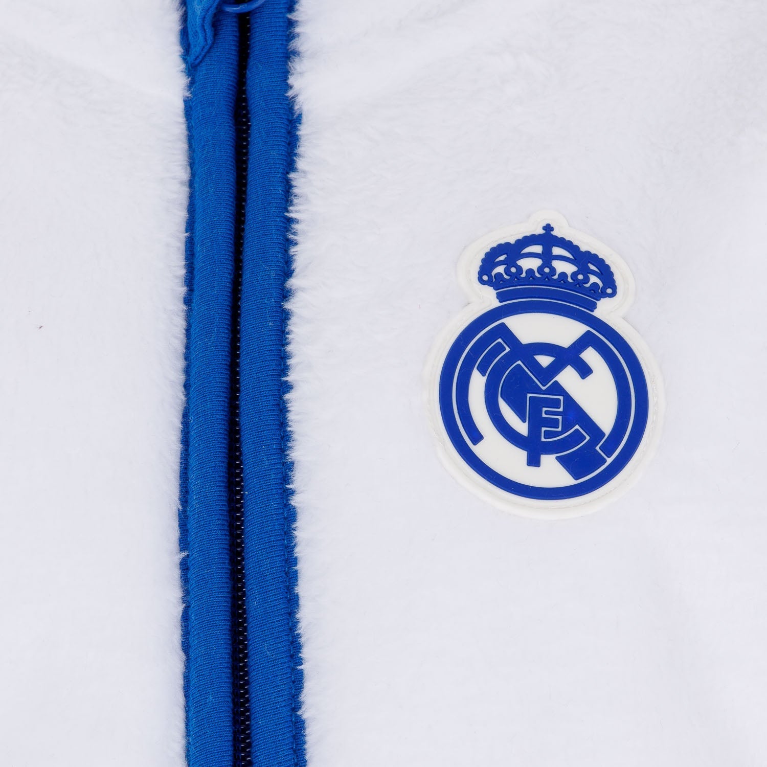 Chaqueta Osito Infantil Blanco/Azul