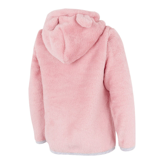 Chaqueta Osito Infantil Rosa/Gris