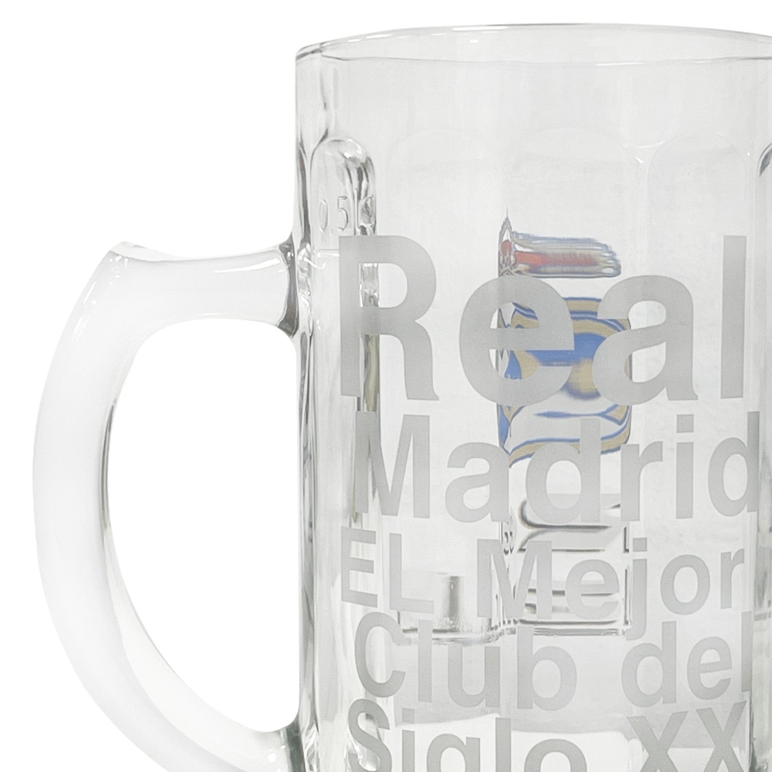 Jarra Grande de Cerveza Real Madrid