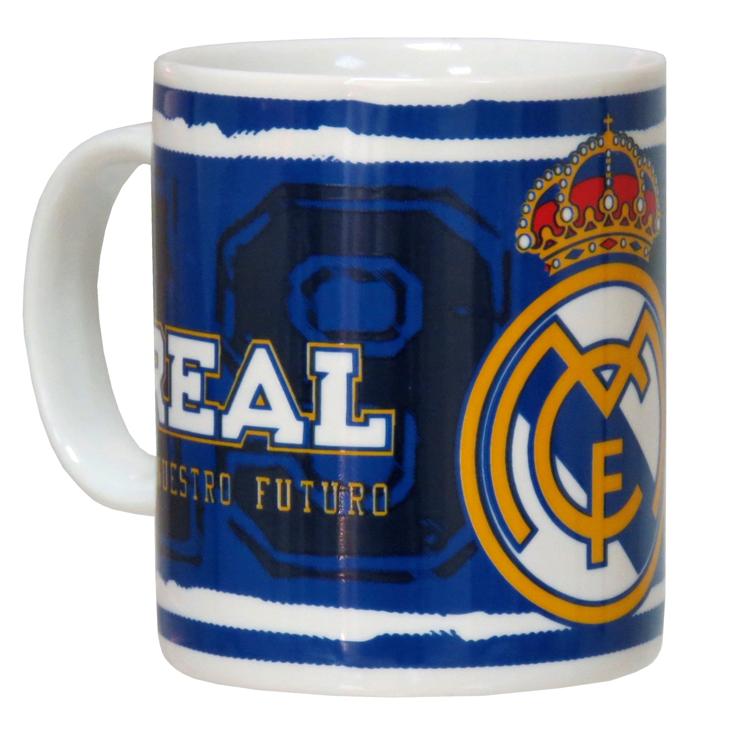 Taza Cerámica Azul Real Madrid