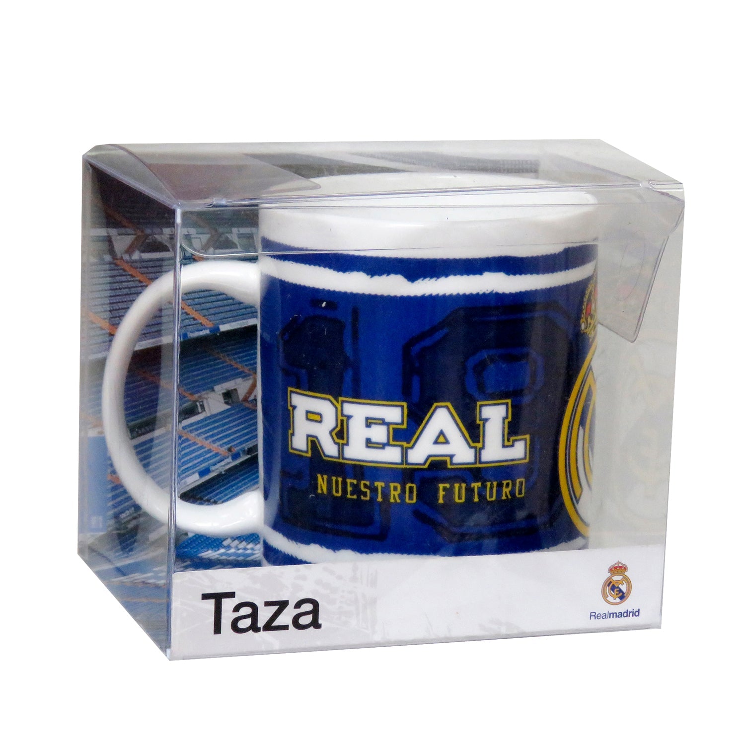Taza Cerámica Azul Real Madrid