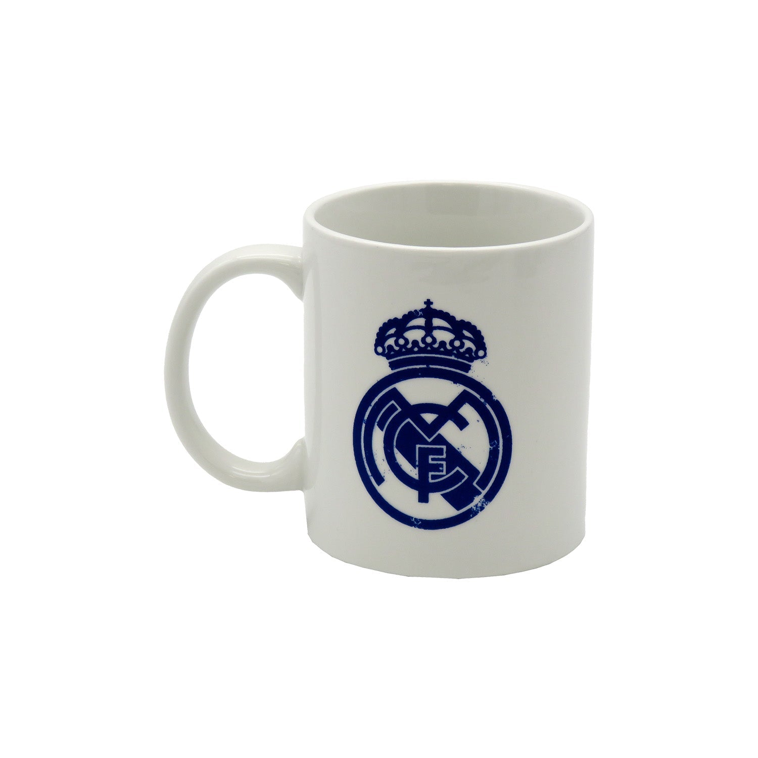 Taza Blanca Cerámica Escudo