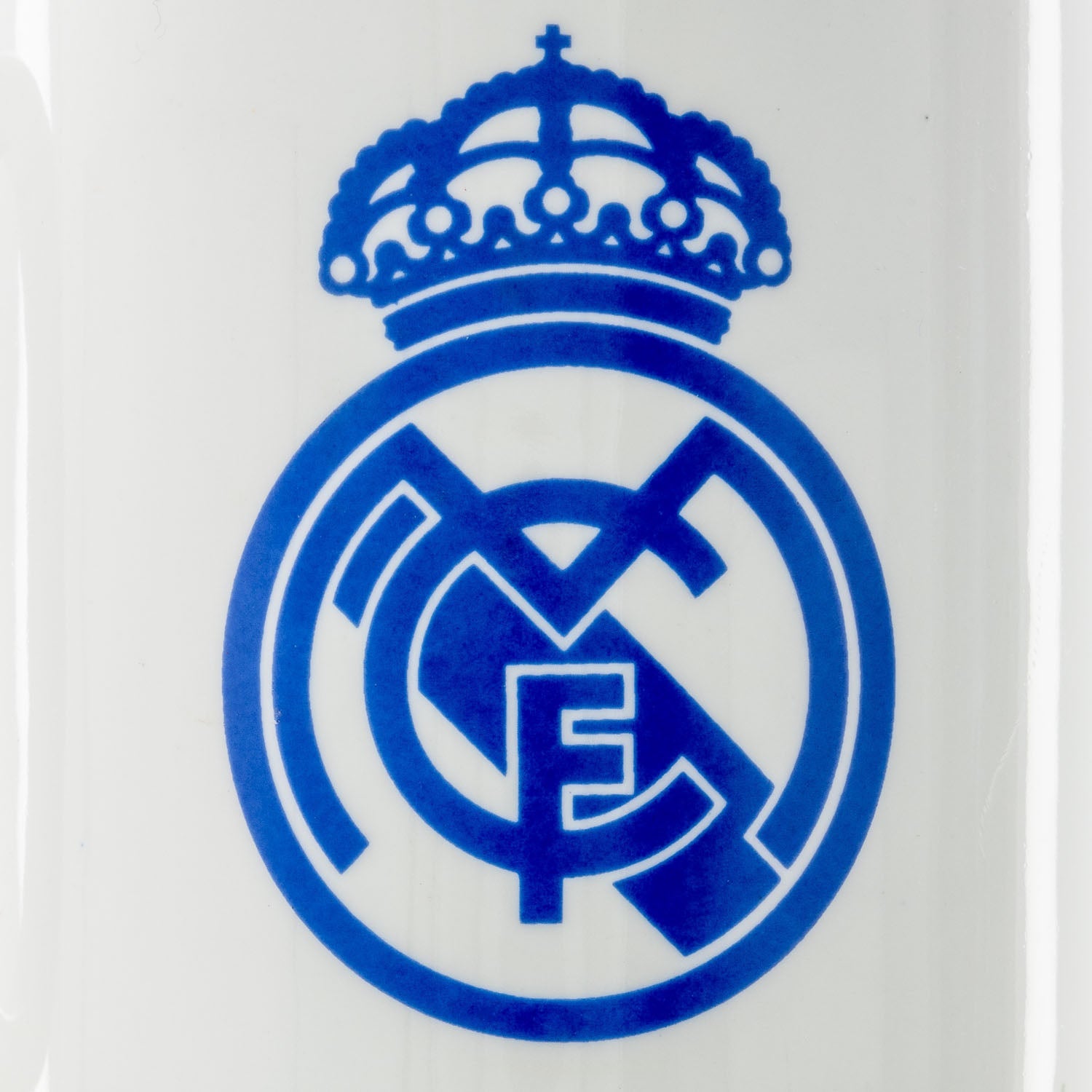 Taza Blanca Cerámica Escudo Real Madrid