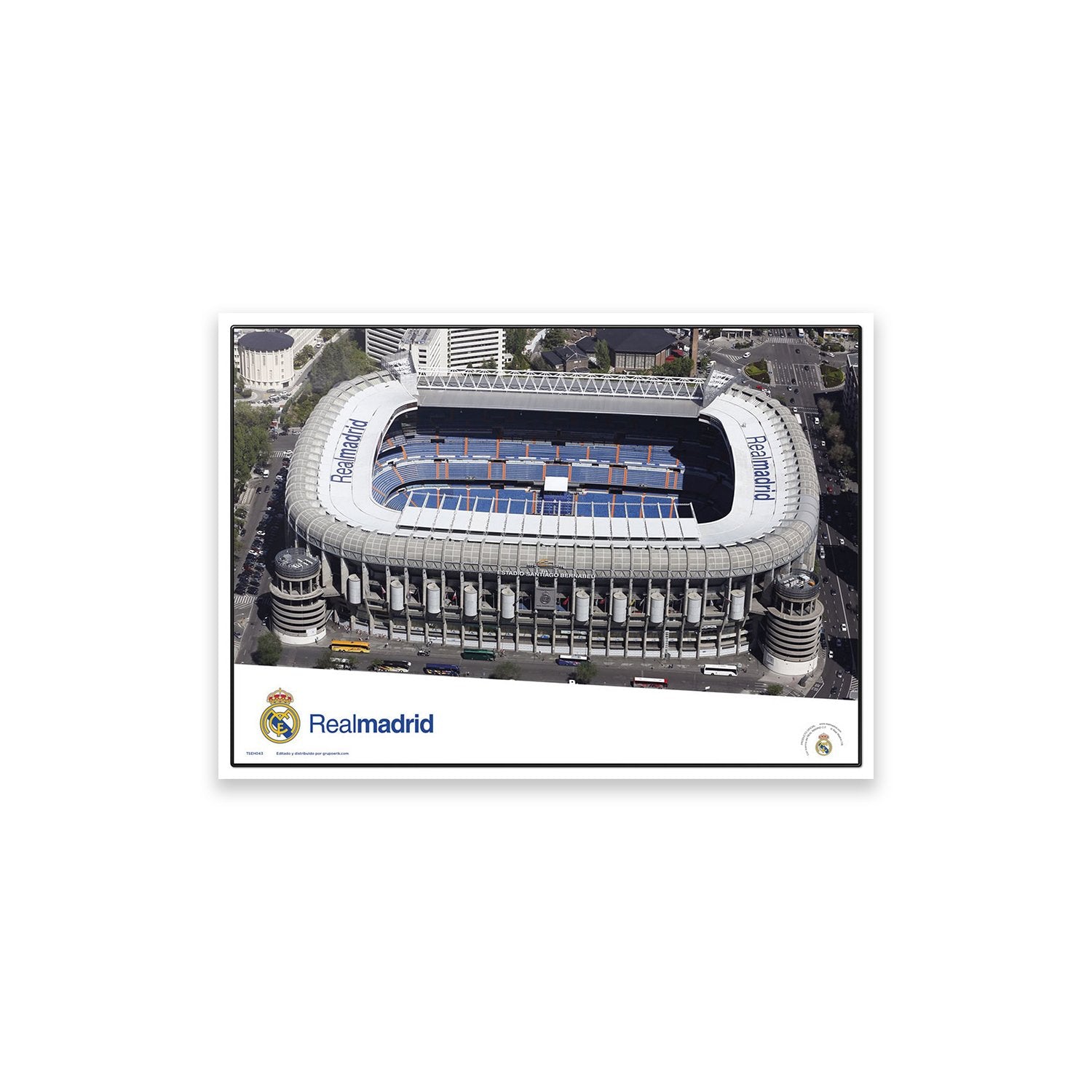 Protector Escritorio Santiago Bernabéu Real Madrid