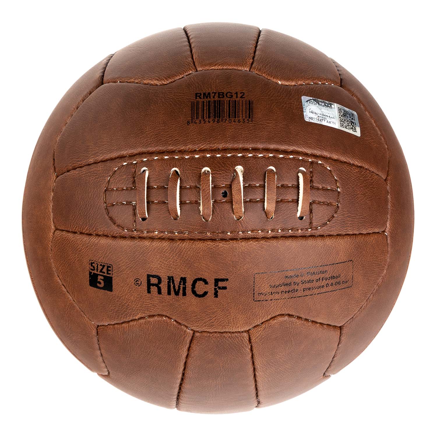 Balón de Fútbol Histórico Real Madrid 1902