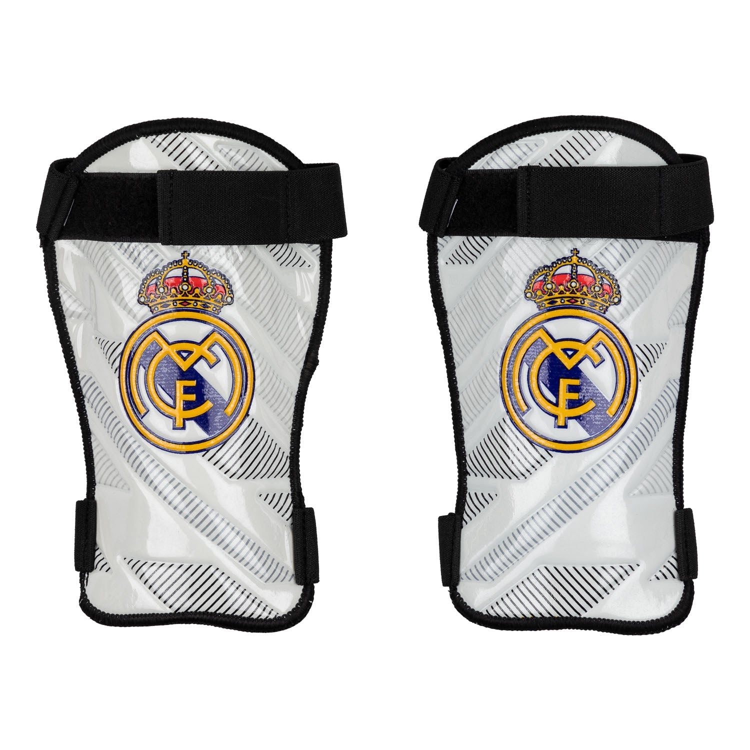 Espinilleras Blanco/Gris Real Madrid