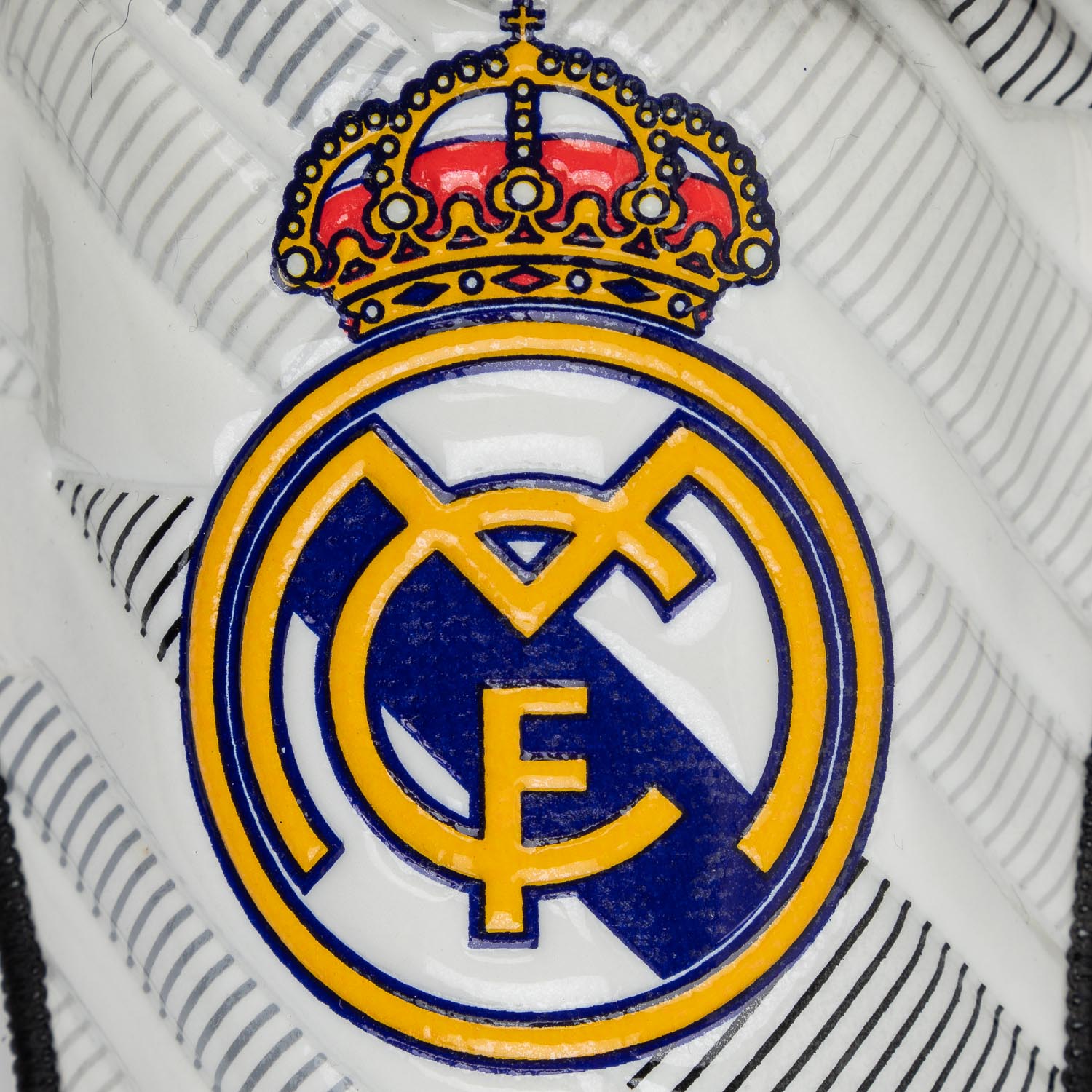Espinilleras Blanco/Gris Real Madrid