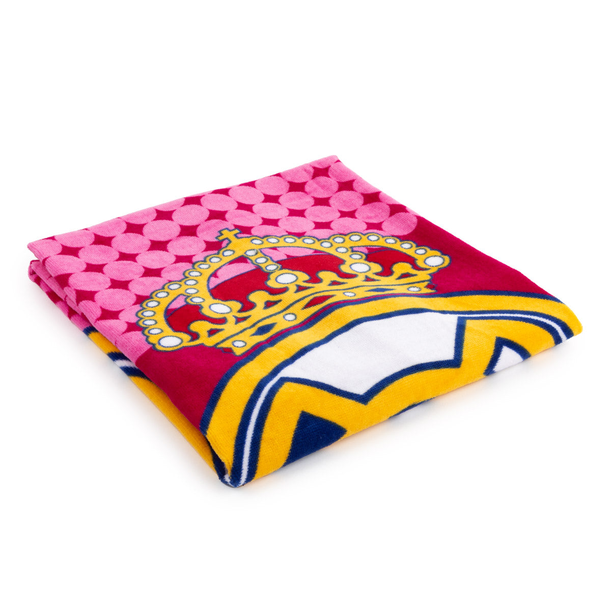 Toalla Escudo Rosa Real Madrid