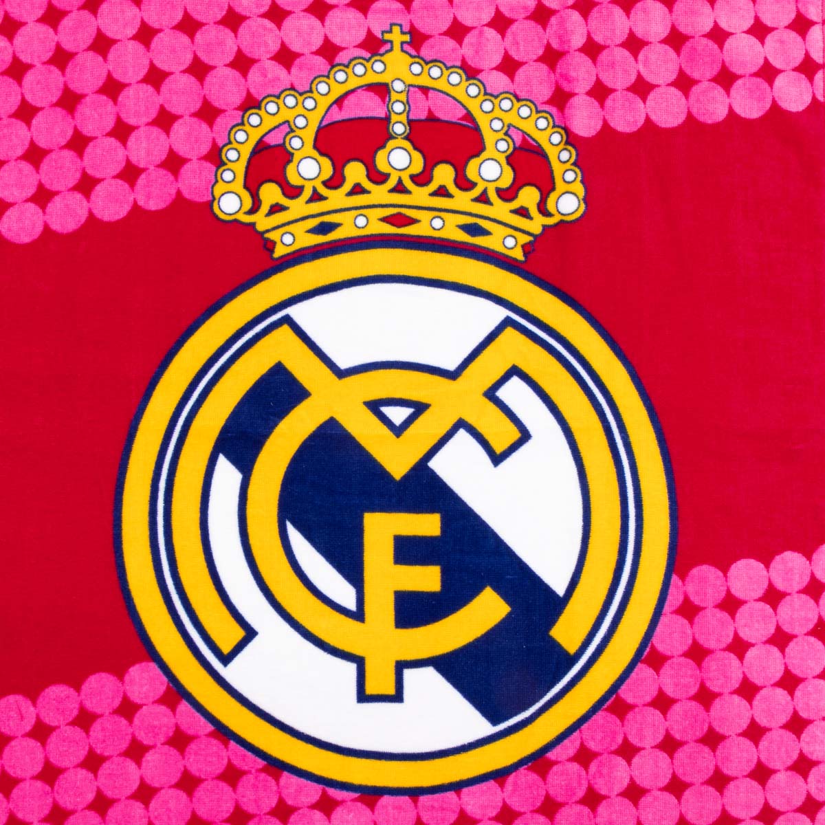 Toalla Escudo Rosa Real Madrid