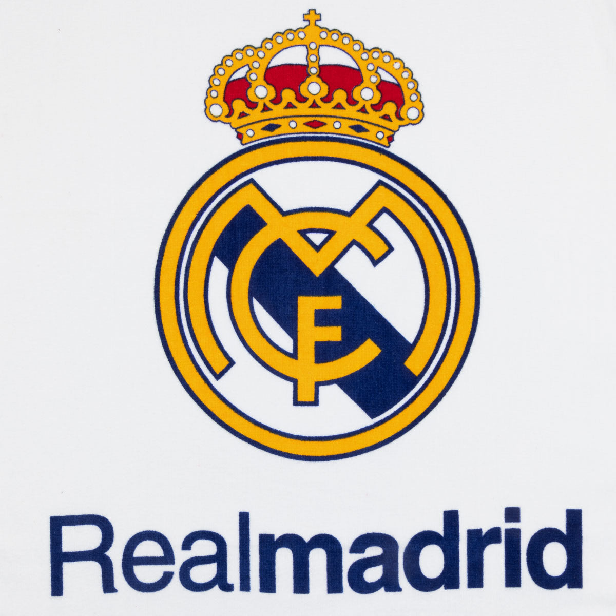 Toalla Escudo Blanca Real Madrid